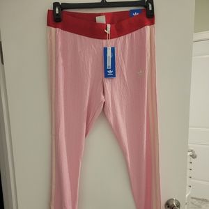 Adidas Large Women Pink Leggings BRAND NEW WITH TAGS